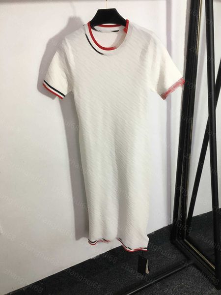 23ss summer dress womens designer clothing women dresses jacquard letter round neck short sleeve knit dress womens clothing, Black;gray
23ss summer dress womens designer clothing women dresses jacquard letter round neck short sleeve knit dress womens clothing, Black;gray