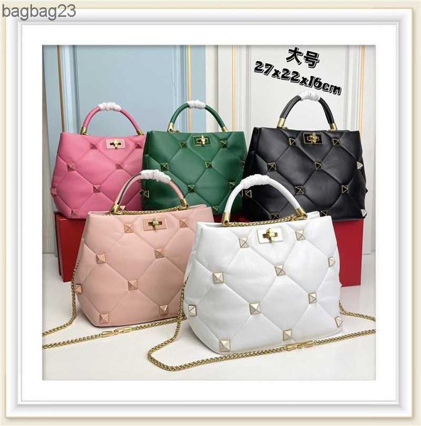 valentiino bag lady purse designer bags style bucket rivet grid one shoulder crossbody small square fashion handheld genuine leather women&#
valentiino bag lady purse designer bags style bucket rivet grid one shoulder crossbody small square fashion handheld genuine leather women&#