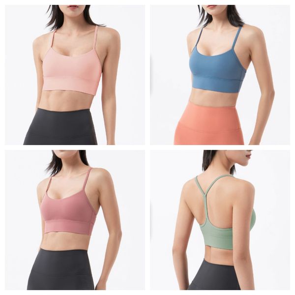 2023 new nude europe and america fitness back sports bra tank nude small strap yoga bra, White;red
2023 new nude europe and america fitness back sports bra tank nude small strap yoga bra, White;red