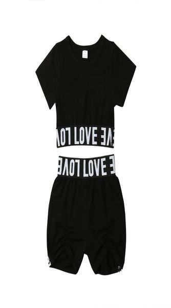 17y new children clothing baby girls short sleeve crop shorts 2pcs outfits kids letter printed summer clothes set8186600, White
17y new children clothing baby girls short sleeve crop shorts 2pcs outfits kids letter printed summer clothes set8186600, White