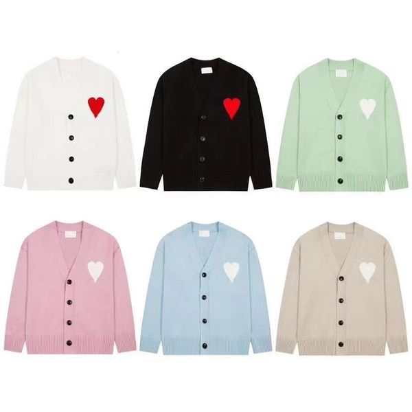 fashion amisweater paris sweater mens designer knitted shirts long sleeve french high street embroidered a heart pattern round neck knitwear, White;black
fashion amisweater paris sweater mens designer knitted shirts long sleeve french high street embroidered a heart pattern round neck knitwear, White;black