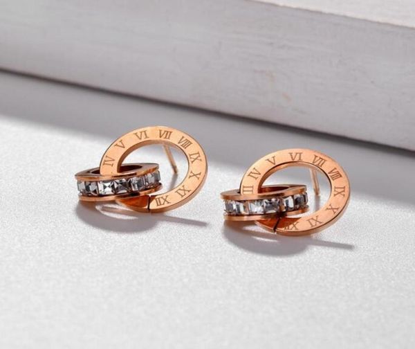 stud crystal diamond stud earrings rose gold fashion titanium steel double wound roman numerals studs earring for women gift jewel9069191, Golden;silver
stud crystal diamond stud earrings rose gold fashion titanium steel double wound roman numerals studs earring for women gift jewel9069191, Golden;silver