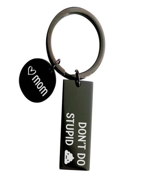 stainless steel key rings don039t do stupid shit from mom black keychain love pendant jewelry gift8341288, Slivery;golden
stainless steel key rings don039t do stupid shit from mom black keychain love pendant jewelry gift8341288, Slivery;golden