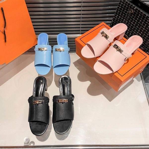 ladies sandals summer flats slippers slide chypre luxury designer leather fashion beach shoes h letter slippers lady kelly metal belt buckle, Black
ladies sandals summer flats slippers slide chypre luxury designer leather fashion beach shoes h letter slippers lady kelly metal belt buckle, Black