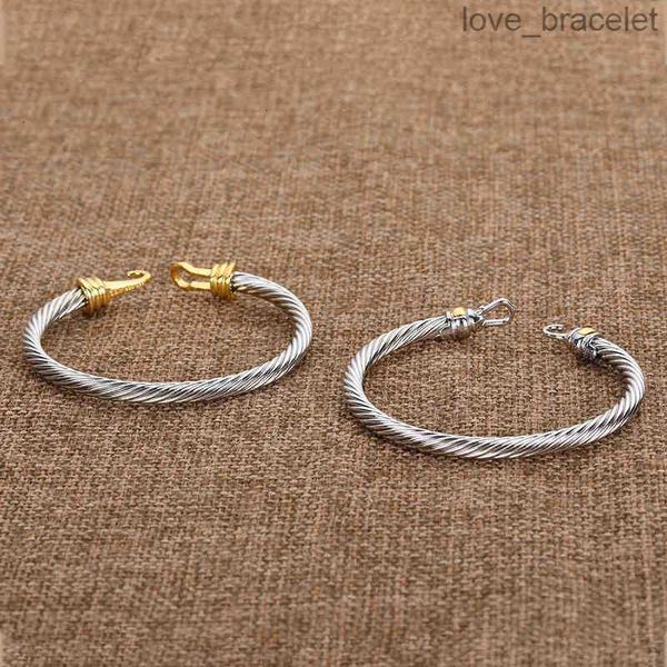 silver twisted cuff bangle fashion men bracelets charm bracelet hook 5mm wire woman designer cable mens jewelry exquisite simple jewelry acc, Black
silver twisted cuff bangle fashion men bracelets charm bracelet hook 5mm wire woman designer cable mens jewelry exquisite simple jewelry acc, Black