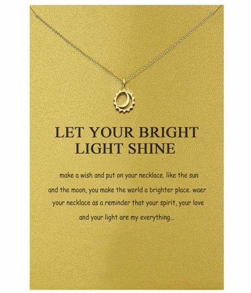 fashion necklaces moon sun pendant necklace gold silver colors alloy pendants with gift card fashion jewelry6934234
fashion necklaces moon sun pendant necklace gold silver colors alloy pendants with gift card fashion jewelry6934234