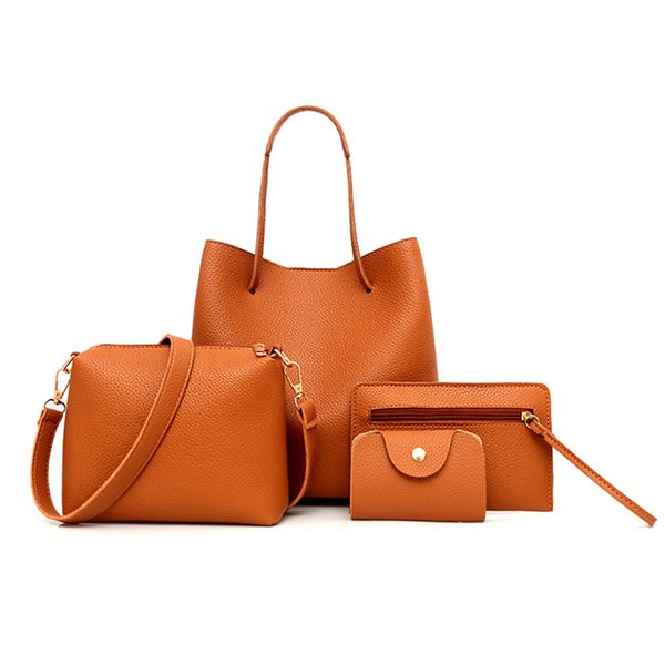evening bags 4pcsset solid color leather handbags portable lightweight travel bag for women girls dating shopping 230720
evening bags 4pcsset solid color leather handbags portable lightweight travel bag for women girls dating shopping 230720