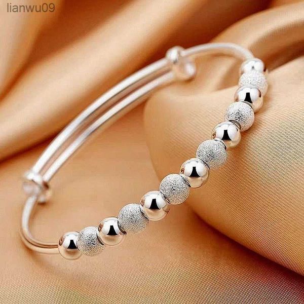 jewelrycharms 925 silver color luxury beads bracelets bangles cute for women fashion party wedding jewelry adjustable l230704, Black
jewelrycharms 925 silver color luxury beads bracelets bangles cute for women fashion party wedding jewelry adjustable l230704, Black