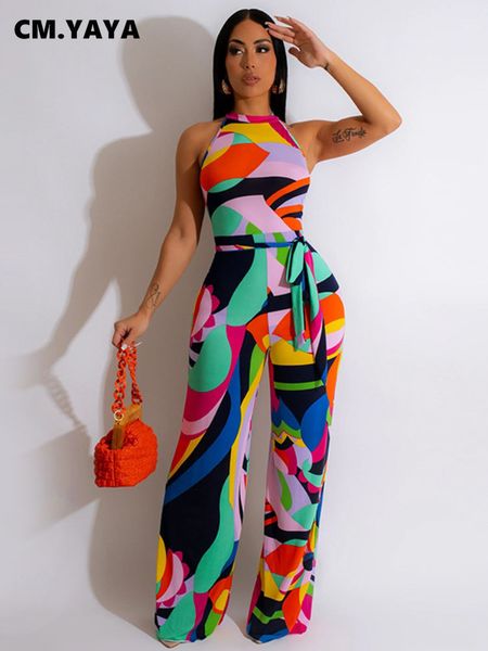 women's jumpsuits rompers cm.yaya fashion women tie dye print sleeveless with sashes wide leg elastic jumpsuit summer playsuit suit rom, Black;white
women's jumpsuits rompers cm.yaya fashion women tie dye print sleeveless with sashes wide leg elastic jumpsuit summer playsuit suit rom, Black;white