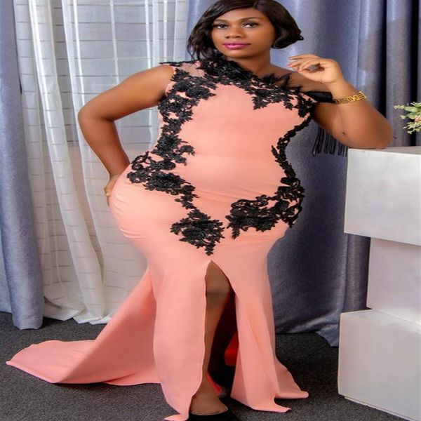 2020 arabic aso ebi pink lace beaded evening dresses mermaid one shoulder prom dresses formal party second reception gowns z287m, Black
2020 arabic aso ebi pink lace beaded evening dresses mermaid one shoulder prom dresses formal party second reception gowns z287m, Black