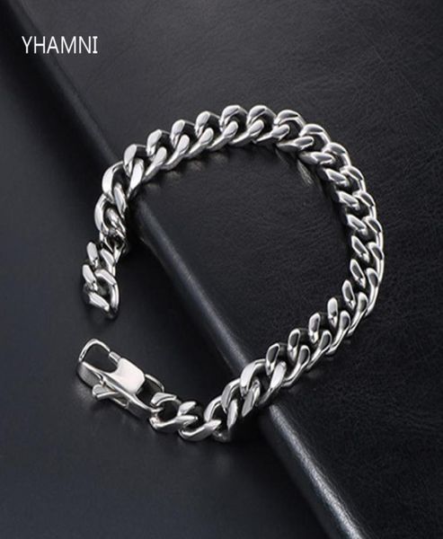 8mm men039s bracelets stainless steel curb cuban link chain silver color white gold bracelet men women jewelry gift 1721cm hb37164464, Golden;silver
8mm men039s bracelets stainless steel curb cuban link chain silver color white gold bracelet men women jewelry gift 1721cm hb37164464, Golden;silver