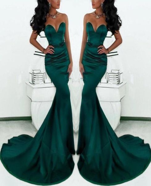 2019 gorgeous emerald green mermaid evening gowns sweetheart satin sweep train fishtail special occasion prom dresses for women pl6716006, Black;red
2019 gorgeous emerald green mermaid evening gowns sweetheart satin sweep train fishtail special occasion prom dresses for women pl6716006, Black;red