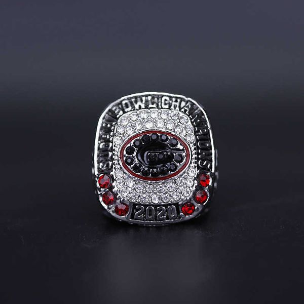 2020 sec university of georgia bulldog championship ring reprint, Golden;silver
2020 sec university of georgia bulldog championship ring reprint, Golden;silver
