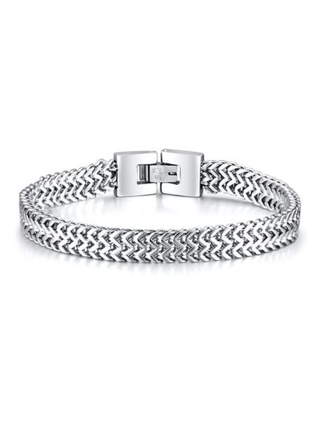 link chain bali foxtail bracelet stainless steel silver color for men double links brazalete 83inch 77inch husbands gifts6973517, Black
link chain bali foxtail bracelet stainless steel silver color for men double links brazalete 83inch 77inch husbands gifts6973517, Black