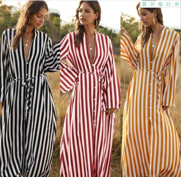 street style casual clothing womens striped loose shirt dress spring designer plus size sashes dresses females fashion6572145, Black;gray
street style casual clothing womens striped loose shirt dress spring designer plus size sashes dresses females fashion6572145, Black;gray