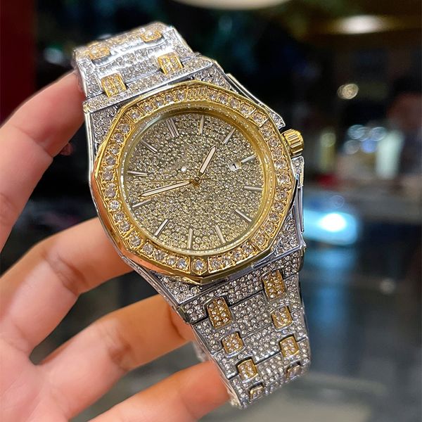 diamond women watch 40mm quartz movement fashion wristwatch ladies designer wristwatch montre de luxe waterproof, Slivery;golden
diamond women watch 40mm quartz movement fashion wristwatch ladies designer wristwatch montre de luxe waterproof, Slivery;golden