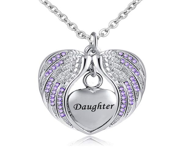 birthstone charm pendant memorial urn necklace stainless steel waterproof angel wing keepsake cremation jewelry for daughter6481274, Silver
birthstone charm pendant memorial urn necklace stainless steel waterproof angel wing keepsake cremation jewelry for daughter6481274, Silver