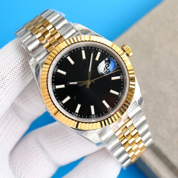 automatic movement 36/41mm mens mechanics watches full stainless steel super luminous 31mm quartz women watch couples style classic wristwat, Slivery;brown
automatic movement 36/41mm mens mechanics watches full stainless steel super luminous 31mm quartz women watch couples style classic wristwat, Slivery;brown