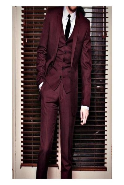 one button burgundy groom tuxedos 2019 notched lapel men suits weddingprom man blazer jacketpantstievest4426553, Black;gray
one button burgundy groom tuxedos 2019 notched lapel men suits weddingprom man blazer jacketpantstievest4426553, Black;gray