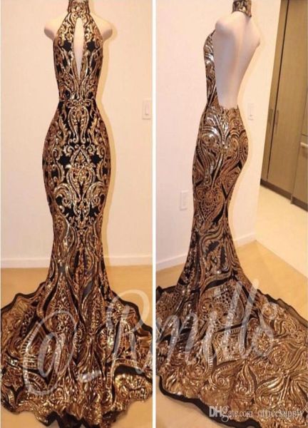 new arrival gold sequins prom evening dresses 2019 mermaid formal party gown vintage backless pageant plus size dresses custo9577590, Black
new arrival gold sequins prom evening dresses 2019 mermaid formal party gown vintage backless pageant plus size dresses custo9577590, Black