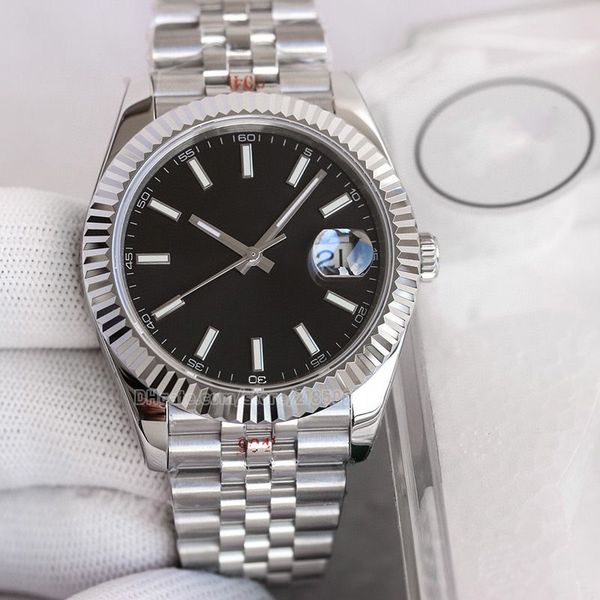 mens mechanical watches 36/41mm automatic full stainless steel luminous waterproof watch 31mm quartz women watch couples style classic wrist, Slivery;brown
mens mechanical watches 36/41mm automatic full stainless steel luminous waterproof watch 31mm quartz women watch couples style classic wrist, Slivery;brown
