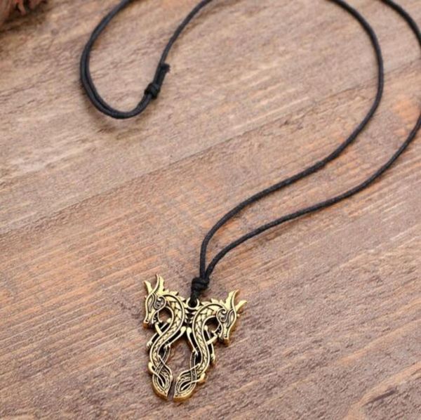 vintage fashion jewelry double dragon pendant punk style ssangyong charm pendant viking nordic talisman necklace9004702, Silver
vintage fashion jewelry double dragon pendant punk style ssangyong charm pendant viking nordic talisman necklace9004702, Silver