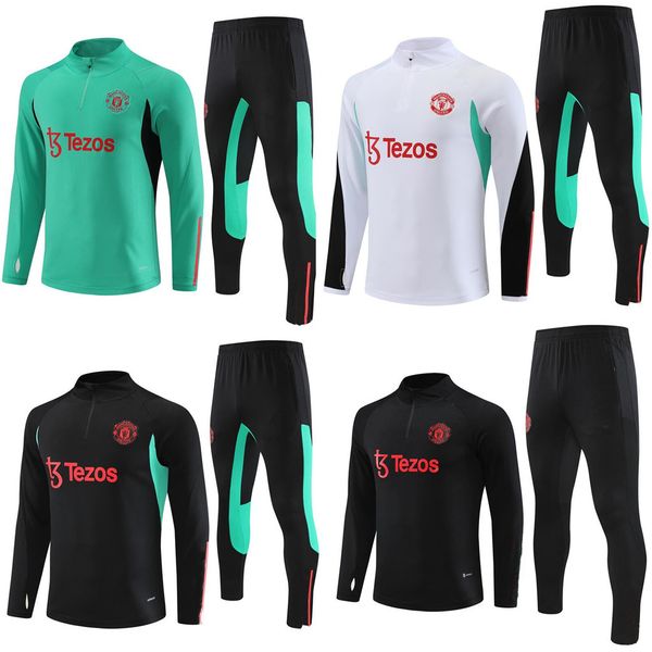 2023 24 tracksuits man utd kids long sleeve pull zipper training suit men lyonnais l.paqueta ol aouar football training kit jogging sets 22/, Black
2023 24 tracksuits man utd kids long sleeve pull zipper training suit men lyonnais l.paqueta ol aouar football training kit jogging sets 22/, Black