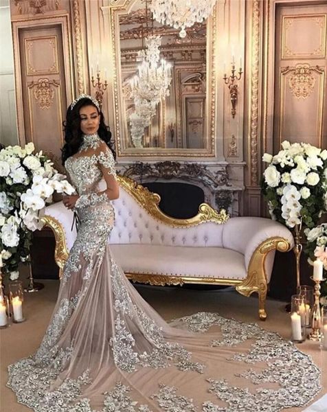 luxury mermaid wedding dresses with detachable train lace appliques rhinestone over skirt bridal gowns removable skirt high n9625031, White
luxury mermaid wedding dresses with detachable train lace appliques rhinestone over skirt bridal gowns removable skirt high n9625031, White