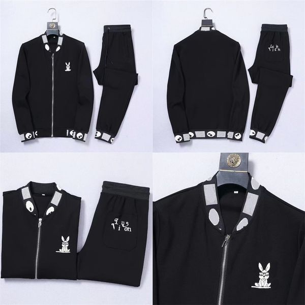 2023 designers new mens tracksuits fashion brand men suit spring autumn men's two-piece sportswear casual style suits 98, Gray
2023 designers new mens tracksuits fashion brand men suit spring autumn men's two-piece sportswear casual style suits 98, Gray