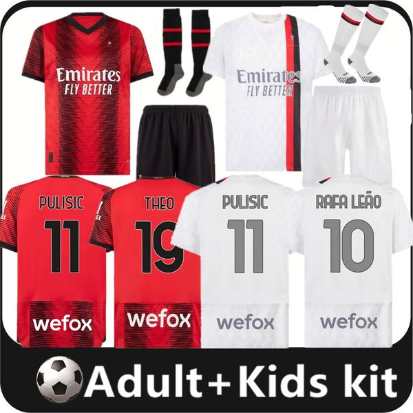 23 24 giroud pulisic soccer jerseys 2023 2024 rebic theo bennacer kessie de ketelaere rafa leao football shirts kjaer ac milans men kids kit
23 24 giroud pulisic soccer jerseys 2023 2024 rebic theo bennacer kessie de ketelaere rafa leao football shirts kjaer ac milans men kids kit