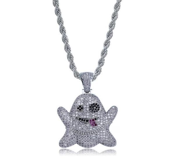 wholehip hop iced out cubic zircon naughty ghost pendant necklace copper gold silver rose gold color men women jewelry4946048
wholehip hop iced out cubic zircon naughty ghost pendant necklace copper gold silver rose gold color men women jewelry4946048