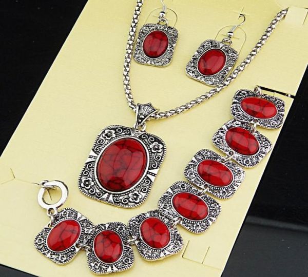 big promotions antique silver 3pcs square rectangle red turquoise natural necklace earrings bracelet vintage jewelry set a10046879748, Black
big promotions antique silver 3pcs square rectangle red turquoise natural necklace earrings bracelet vintage jewelry set a10046879748, Black