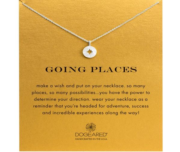 fashion dogeared necklace compass pendant with card gold color noble and delicate choker necklace 59855951101, Silver
fashion dogeared necklace compass pendant with card gold color noble and delicate choker necklace 59855951101, Silver