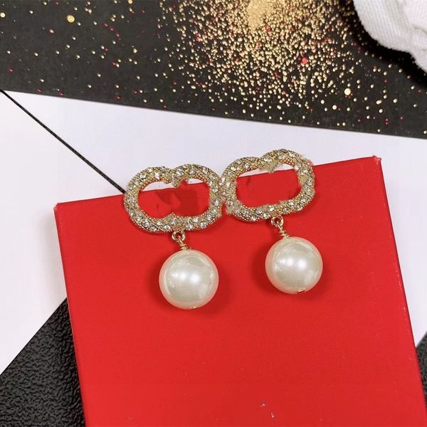 20style luxury brand designers letters stud channel geometric women long crystal pearl earring bride wedding party jewerlry ax34, Golden;silver
20style luxury brand designers letters stud channel geometric women long crystal pearl earring bride wedding party jewerlry ax34, Golden;silver