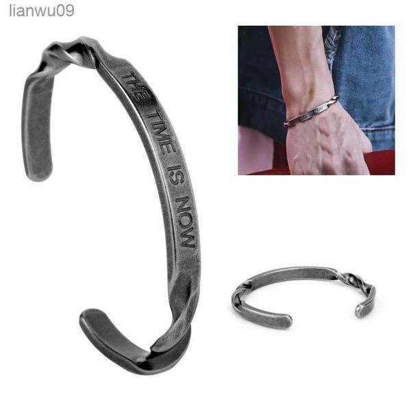 now it's time for alphabet bracelet men's and women's hiphop accessories alloy cuff bracelet inspiration jewelry gift l230704, Black
now it's time for alphabet bracelet men's and women's hiphop accessories alloy cuff bracelet inspiration jewelry gift l230704, Black