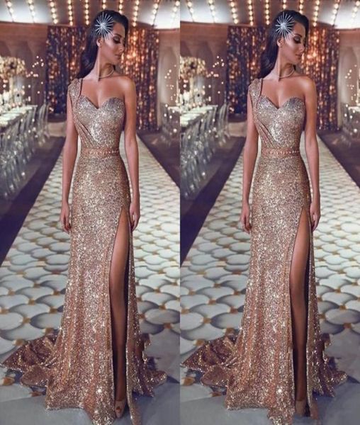 sparkling sequined a line long sweep prom dresses with sash one capped sleeve pageant party gowns side split evening dress7199469, Black
sparkling sequined a line long sweep prom dresses with sash one capped sleeve pageant party gowns side split evening dress7199469, Black