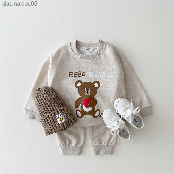 ins 2023 autumn baby clothes set baby boys cartoon bear sweatshirt+pocket jogger pants set 2pcs toddler baby girls clothes suit l230712, Blue;gray
ins 2023 autumn baby clothes set baby boys cartoon bear sweatshirt+pocket jogger pants set 2pcs toddler baby girls clothes suit l230712, Blue;gray