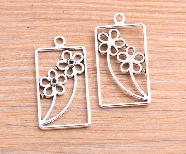 100pcslot tibetan silver alloy flower charms pendant for jewelry making 19x34mm6950691, Bronze;silver
100pcslot tibetan silver alloy flower charms pendant for jewelry making 19x34mm6950691, Bronze;silver