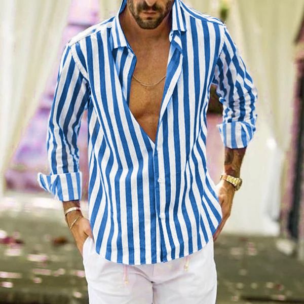 mens casual shirts stripe print summer linen shirt fashion pullover short sleeve stand collar clothing 230720, White;black
mens casual shirts stripe print summer linen shirt fashion pullover short sleeve stand collar clothing 230720, White;black
