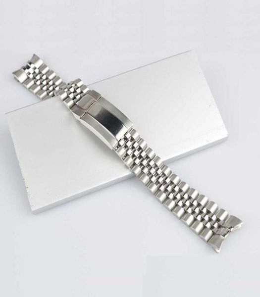 316l solid screw links watch band strap bracelet jubilee with 20mm silver clasp for master ii5964908, Black;brown
316l solid screw links watch band strap bracelet jubilee with 20mm silver clasp for master ii5964908, Black;brown