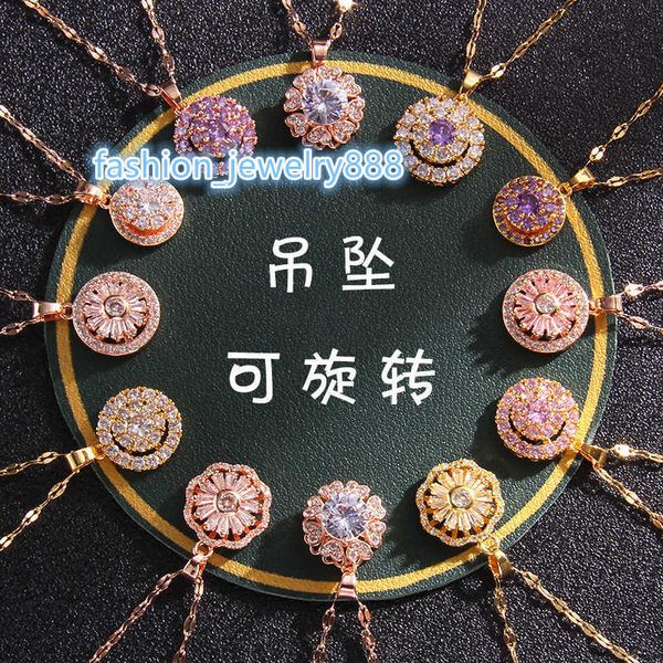 japan and south korea's time running zircon necklace designed by female crowd ins rotable pendant jewelry titanium steel necklace, Black
japan and south korea's time running zircon necklace designed by female crowd ins rotable pendant jewelry titanium steel necklace, Black