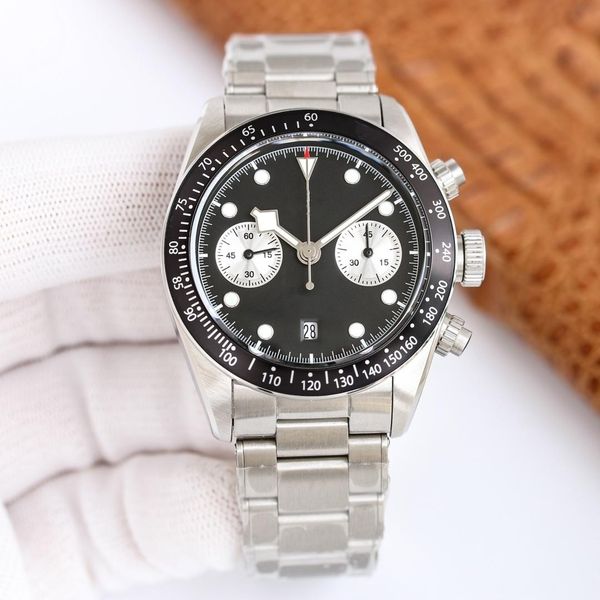 chronograph watch, watch, luxury watch, made of 316l steel, round arch dial, new 7750 multi-function mechanical movement, 41mm diameter, Slivery;brown
chronograph watch, watch, luxury watch, made of 316l steel, round arch dial, new 7750 multi-function mechanical movement, 41mm diameter, Slivery;brown