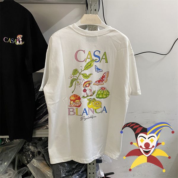 mens tshirts casablanca fruit mushroom butterfly tshirt quality lining label 230720, White;black
mens tshirts casablanca fruit mushroom butterfly tshirt quality lining label 230720, White;black