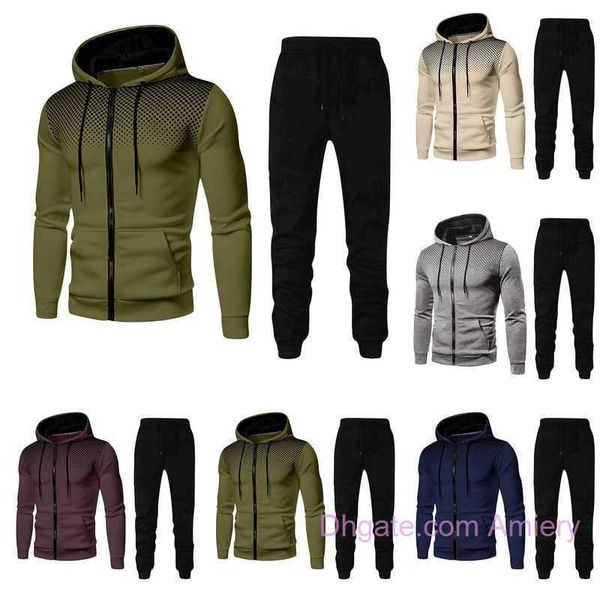 mens designer clothing track suits hoodies shirt pants two piece set sports fitness men's autumn winter fitness suit tracksuits hoodie, Gray 
mens designer clothing track suits hoodies shirt pants two piece set sports fitness men's autumn winter fitness suit tracksuits hoodie, Gray