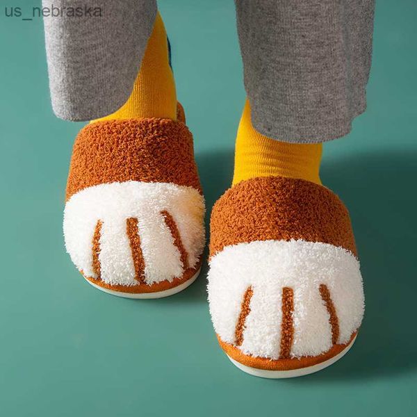 cute cartoon cat paw warm slippers women men indoor floor flat shoes spring autumn winter home cotton plush zapatos mujer l230518, Black;grey
cute cartoon cat paw warm slippers women men indoor floor flat shoes spring autumn winter home cotton plush zapatos mujer l230518, Black;grey