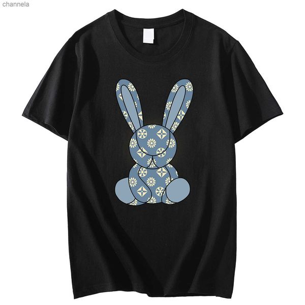 men's t-shirts trendy luxury rabbit print cotton t-shirt 2023 summer short sleeve men's short sleeve printed t-shirt clothing t230, White;black
men's t-shirts trendy luxury rabbit print cotton t-shirt 2023 summer short sleeve men's short sleeve printed t-shirt clothing t230, White;black