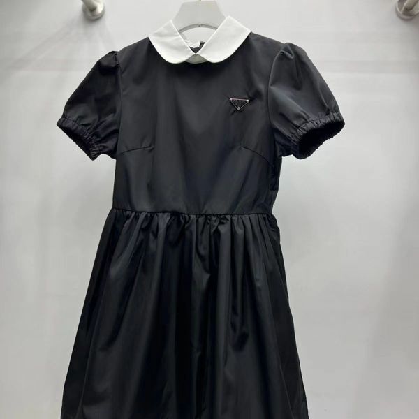 designer triangle women's dress lettering t-shirt dress luxury lapel plaid english dress casual slim fashion dress, Black;gray
designer triangle women's dress lettering t-shirt dress luxury lapel plaid english dress casual slim fashion dress, Black;gray