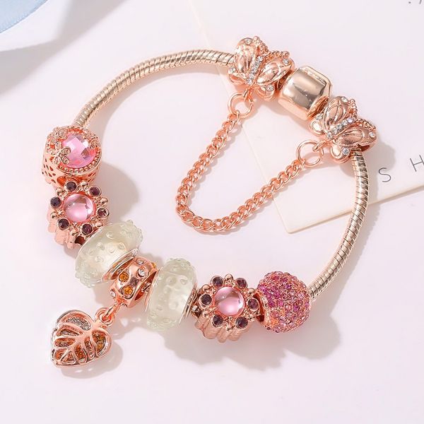fashion pandora style charm bracelet women rose gold flower butterfly european charm beads magnolia dangle fits pandora charm bracelets neck, Golden;silver
fashion pandora style charm bracelet women rose gold flower butterfly european charm beads magnolia dangle fits pandora charm bracelets neck, Golden;silver