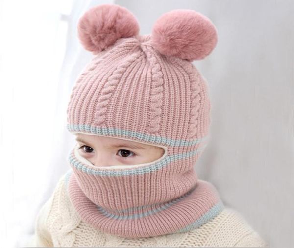 new winter baby hat pom pom knit kids beanies for kids girl and boy winter hat scarf mask double warm lining thick caps3593951, Yellow
new winter baby hat pom pom knit kids beanies for kids girl and boy winter hat scarf mask double warm lining thick caps3593951, Yellow