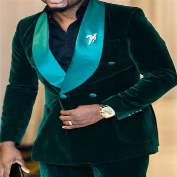 new arrivals double breasted dark green velvet groom tuxedos shawl lapel groomsmen man blazer mens wedding suits jacket pant205p, Black;gray
new arrivals double breasted dark green velvet groom tuxedos shawl lapel groomsmen man blazer mens wedding suits jacket pant205p, Black;gray